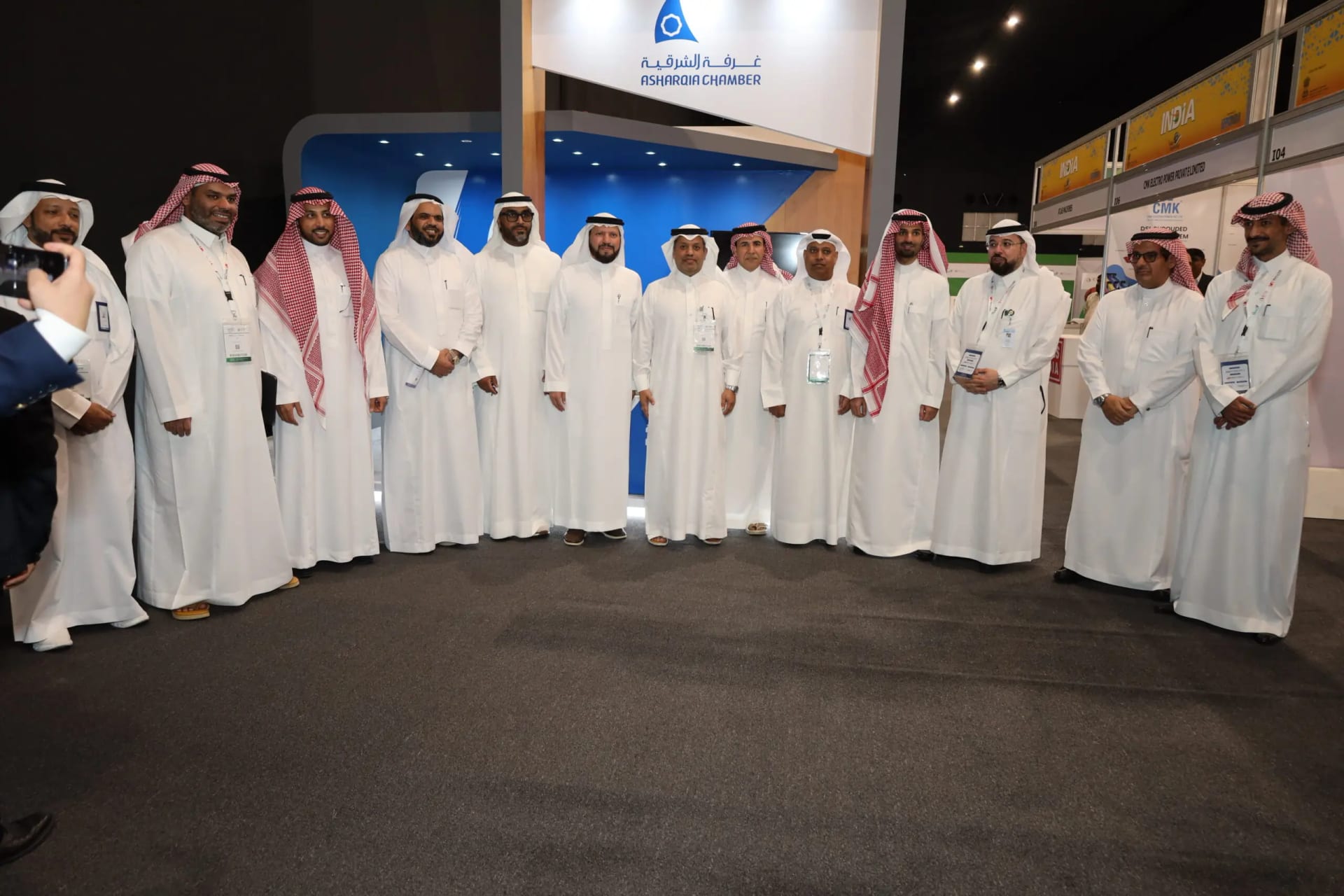 Networking at the expo